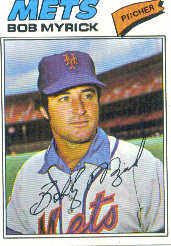 1977 Topps Baseball Cards      627     Bob Myrick RC